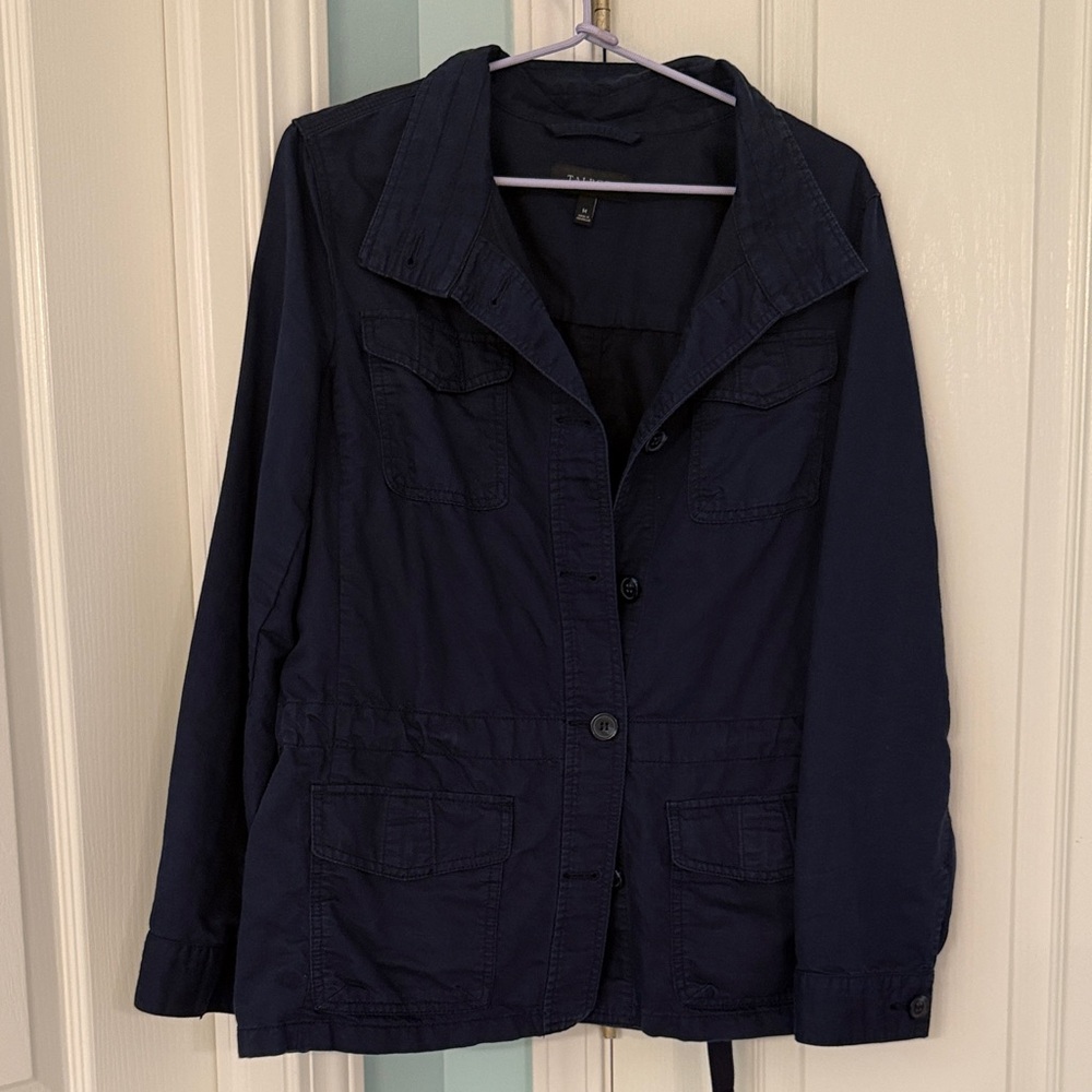 Talbots Dark Blue Utility Jacket